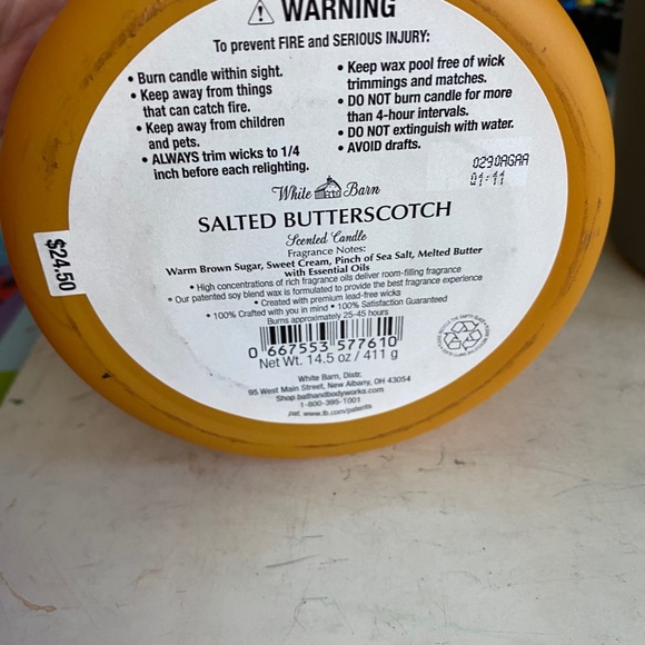 Sold π£ Two 3 wick Bath and Body Works candles - Picture 2 of 3